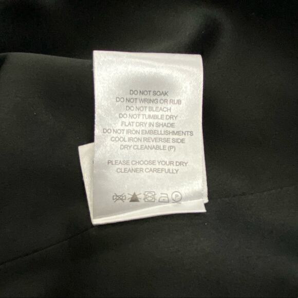 Bronx and Banco Silverfox Sequin Midi Dress in Black/ Silver Pewter, Size 6 - Picture 8 of 8